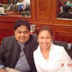 Dato Sri Vijay Eswaran & Malou Caluza