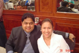 Dato Sri Vijay Eswaran & Malou Caluza