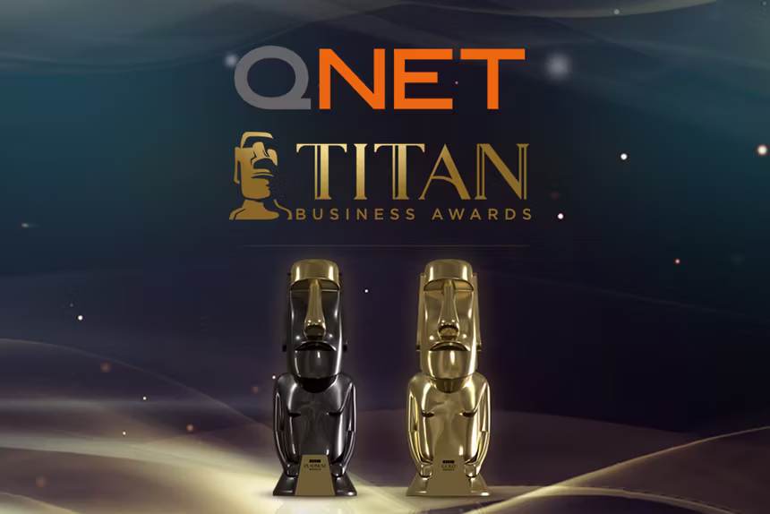 QNETWinsTitanBusinessAwards
