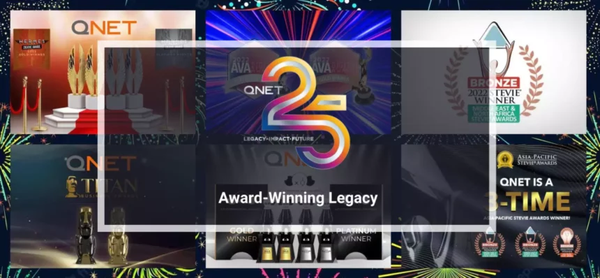 QNET has a track record of winning awards