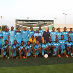 QNET and Manchester City organized a football clinic in Nigeria