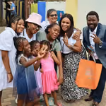 QNET gives a donation of clean water in Johannesburg