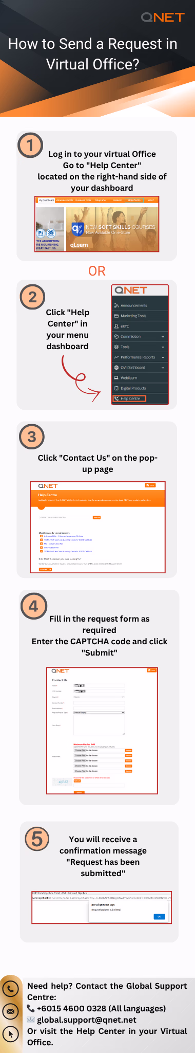 ENG How to Send a Request in Virtual Office