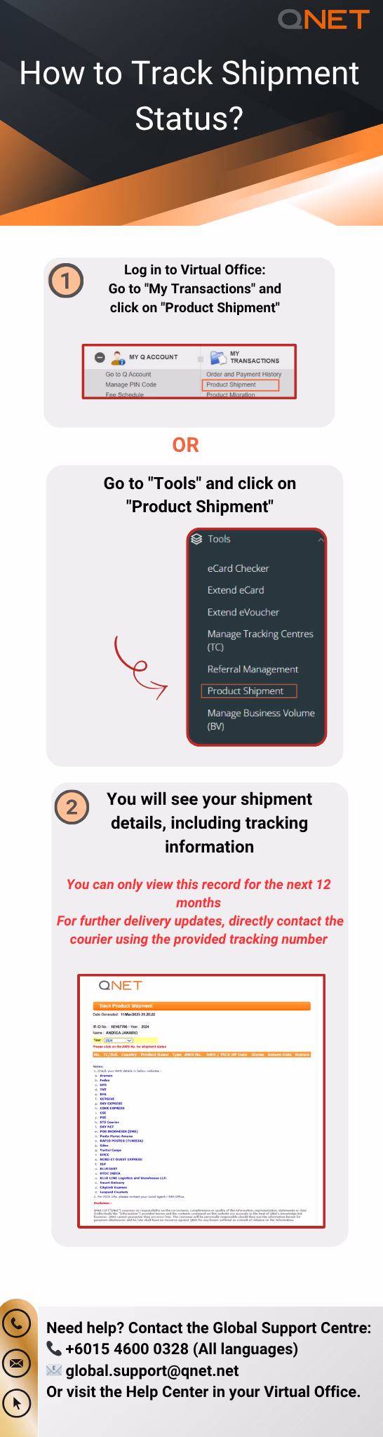 ENG How to Track Shipment Status
