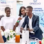 QNET demonstration of products in Ghana for the launch of QNET against scams campaign