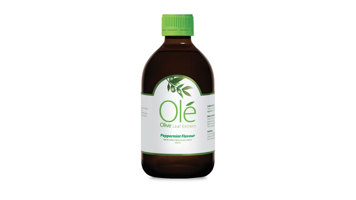 Ole Olive Leaf Extract Bottle