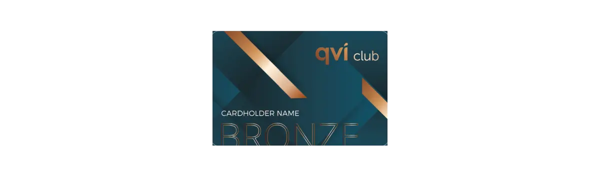 QVI Club Bronze Membership Card 1