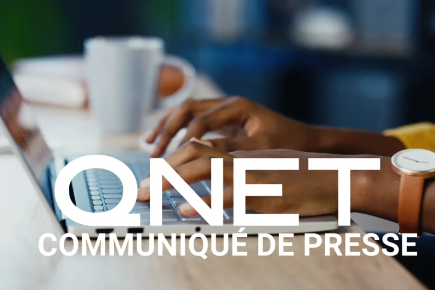 Communiqué de presse officiel de QNET