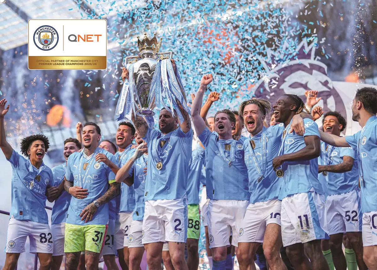 10 Years of QNET and Manchester City Partnership