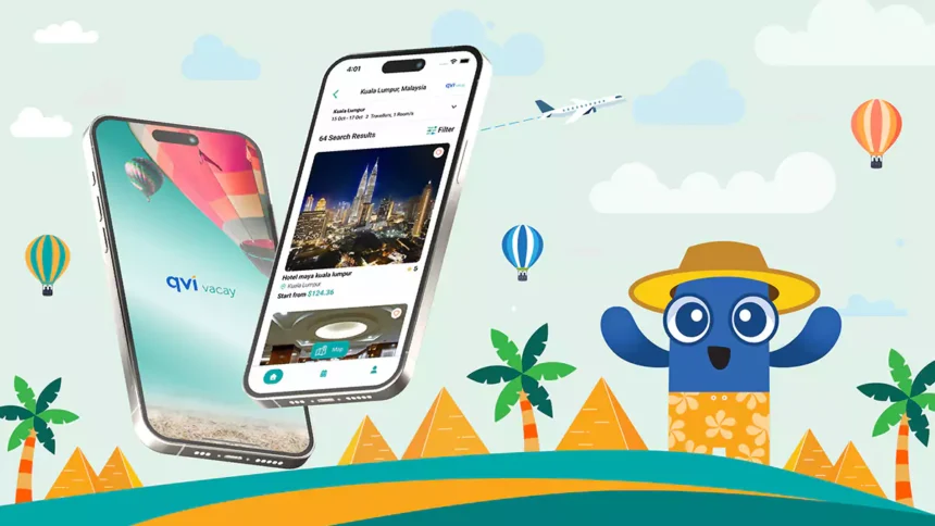 L'application mobile QVI Vacay