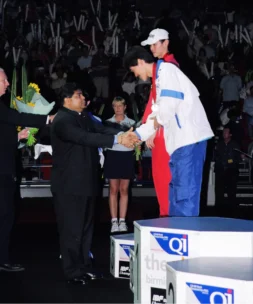 International Badminton Federations’ (IBF) World Championships tournament in 2003.