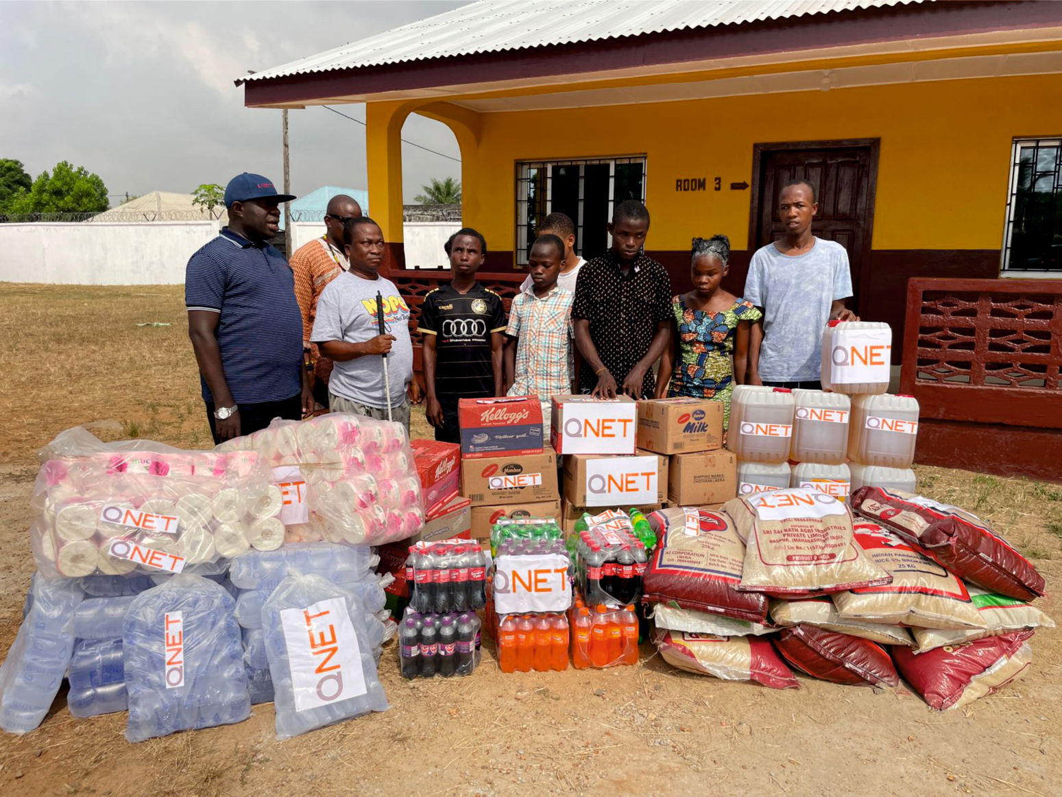 QNET Liberia Donation to the School of the Blind 10 2