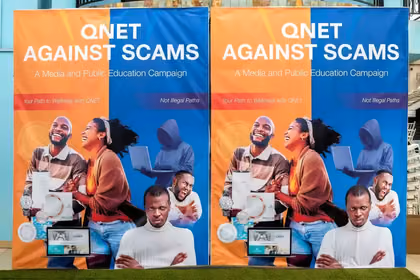 QNET anti-scam campaign in Senegal