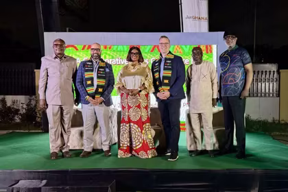 Press conference for the launch of the QNET & Ghana Tourism Authority partnership