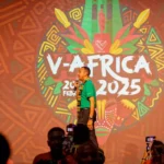 VP Adly Hassan at QNET's V-Africa 2025 in Accra, Ghana