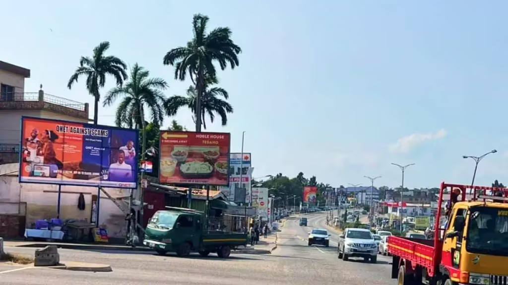 Abeka Junction close to the National Police Academy