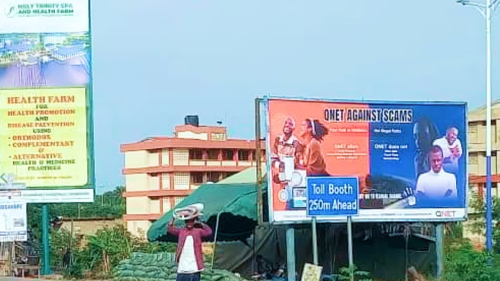 Sogakope Toll Booth in Volta Region