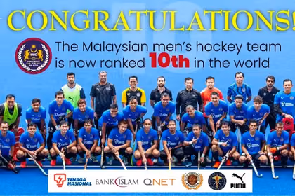 QNET sponsorship Malaysian National Hockey Team