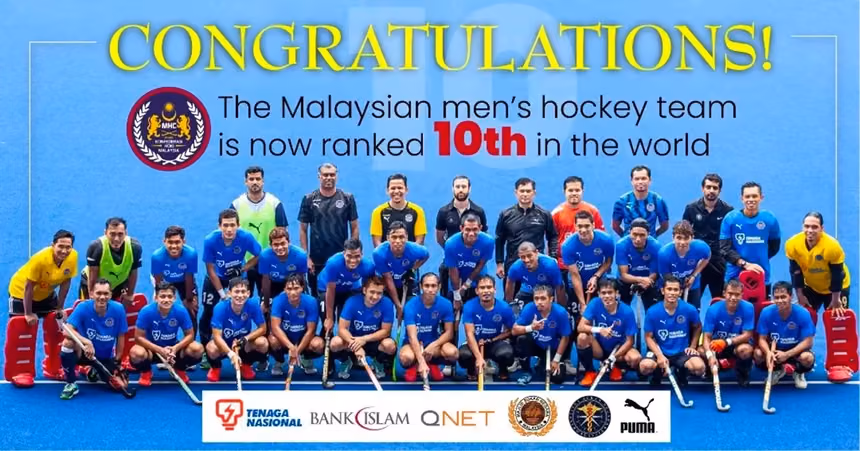 QNET sponsorship Malaysian National Hockey Team