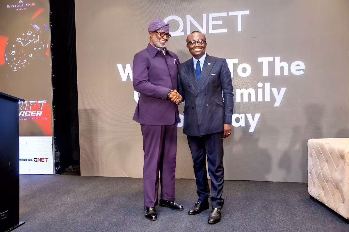 Bola Ray and Biram Fall at QNET event in Ghana
