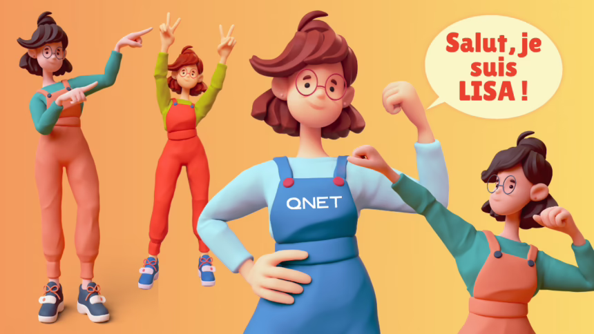 Découvrez Lisa, le chatbot QNET toujours prêt à vous aider