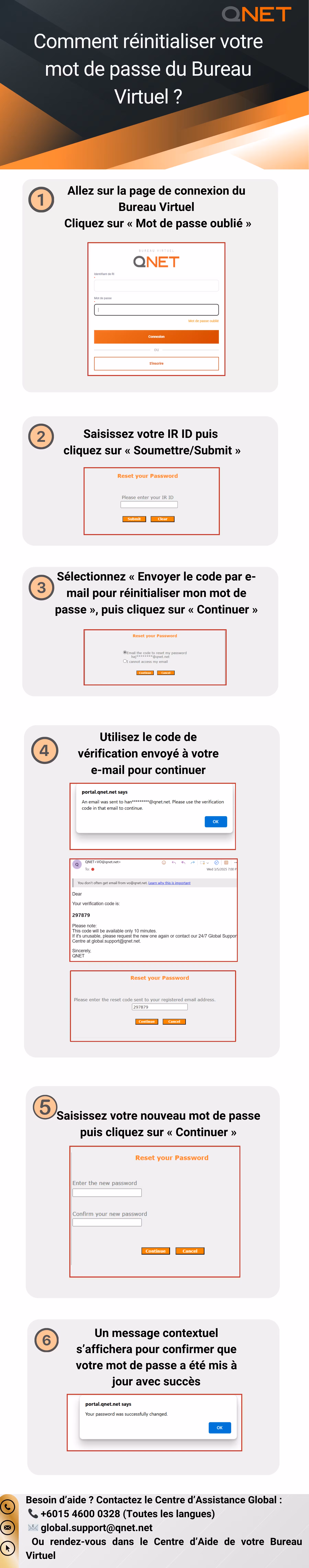 Comment recuperer votre mot de passe