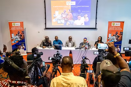Press conference for QNET-Ghana Partnership through EOCO