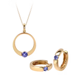 Bernhard-H-Mayer-Bliss-Hoop-and-Pendant-Timeless-Tanzanite-Collection-1.webp